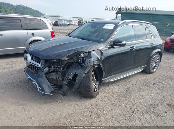 4JGFB4KB0PA889439 2023 MERCEDES-BENZ GLE 350 Черный Передняя левая четверть
