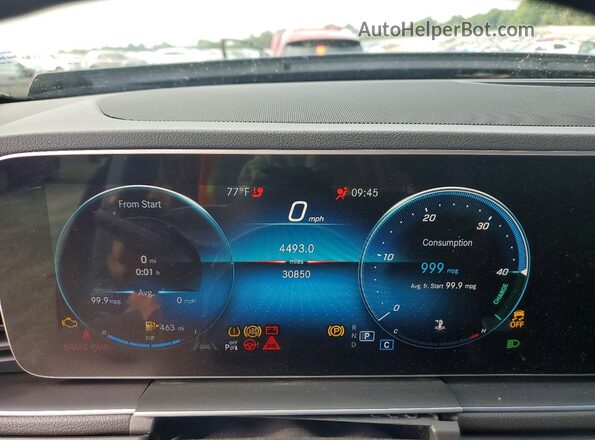 4JGFB4KB0PA950417 2023 MERCEDES-BENZ GLE Silver ხელსაწყოთა პანელის ხედი