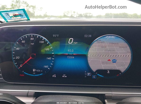 4JGFB4KB1LA096239 2020 MERCEDES-BENZ GLE 350 Gray Հետևի նստատեղերի տեսք