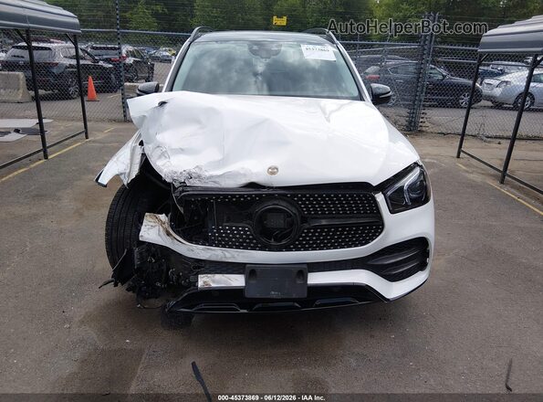4JGFB4KB1LA296070 2020 MERCEDES-BENZ GLE 350 White Instrument cluster view