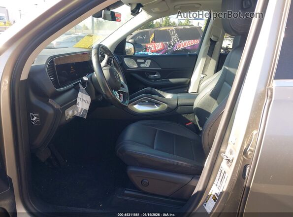 4JGFB4KB1MA466624 2021 MERCEDES-BENZ GLE 350 Gray წინა სალონის ხედი