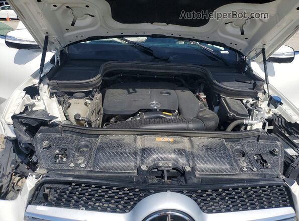 4JGFB4KB1NA607435 2022 MERCEDES-BENZ GLE White Engine compartment view