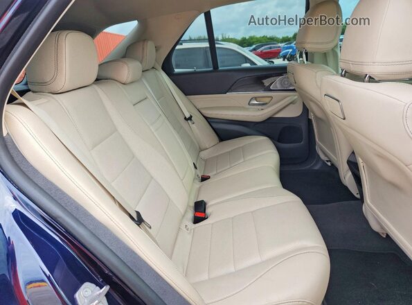 4JGFB4KB2LA152267 2020 MERCEDES-BENZ GLE Blue Հետևի նստատեղերի տեսք
