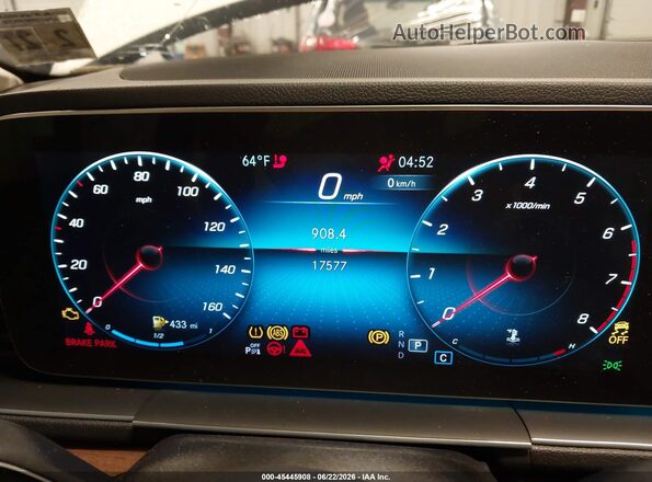 4JGFB4KB2NA682919 2022 MERCEDES-BENZ GLE 350 White Vista de los asientos traseros