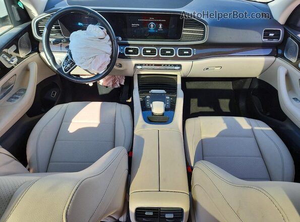 4JGFB4KB2NA710248 2022 MERCEDES-BENZ GLE White Вид панелі приладів