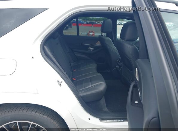 4JGFB4KB2NA750622 2022 MERCEDES-BENZ GLE 350 White VIN კოდის სტიკერის ხედი