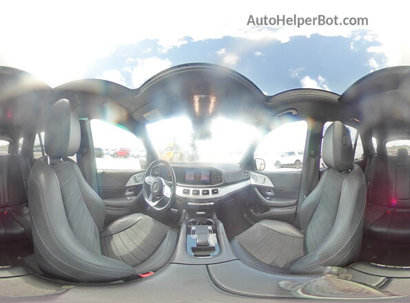 4JGFB4KB3LA075800 2020 MERCEDES-BENZ GLE Gray Vista de la etiqueta del VIN