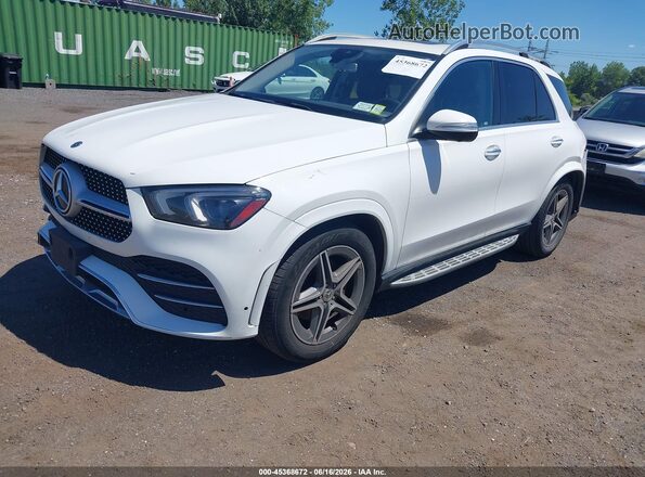 4JGFB4KB3LA136093 2020 MERCEDES-BENZ GLE 350 White Front left