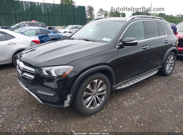 4JGFB4KB3MA484784 2021 MERCEDES-BENZ GLE 350 Black Przód lewy