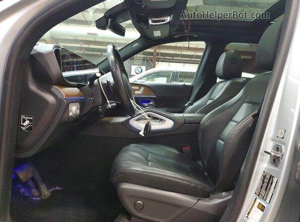 4JGFB4KB3NA677759 2022 MERCEDES-BENZ GLE Silver Вид салону спереду