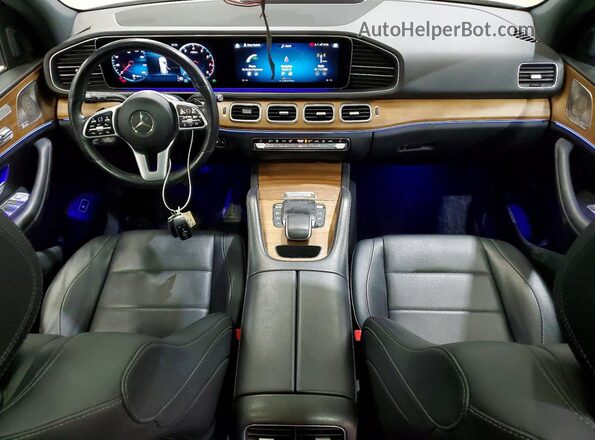 4JGFB4KB3NA677759 2022 MERCEDES-BENZ GLE Silver Вид панелі приладів