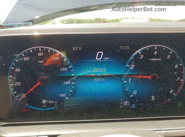 4JGFB4KB4LA055104 2020 MERCEDES-BENZ GLE Черный Вид щитка приборов