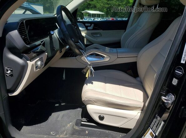 4JGFB4KB4LA055104 2020 MERCEDES-BENZ GLE Черный Вид салона спереди