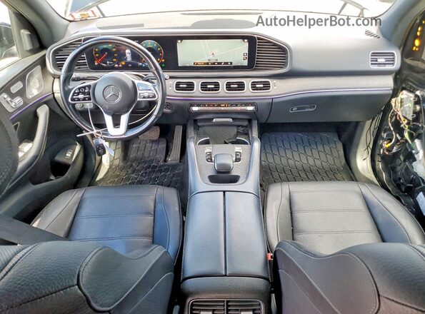 4JGFB4KB4LA099457 2020 MERCEDES-BENZ GLE Черный Вид панели приборов