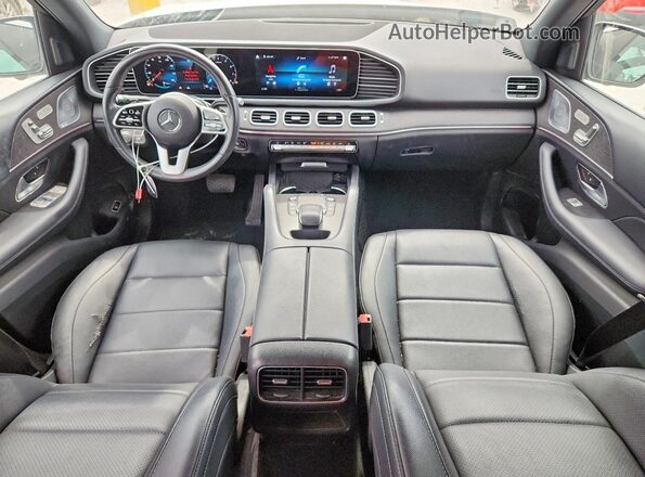 4JGFB4KB4MA317804 2021 MERCEDES-BENZ GLE White წინა პანელის ხედი