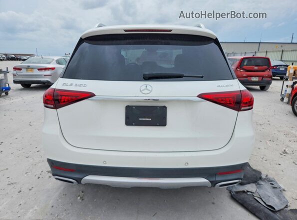4JGFB4KB4MA317804 2021 MERCEDES-BENZ GLE White უკანა ხედი