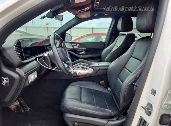 4JGFB4KB4MA317804 2021 MERCEDES-BENZ GLE White წინა სალონის ხედი