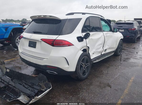 4JGFB4KB5LA226166 2020 MERCEDES-BENZ GLE 350 White Tył prawy