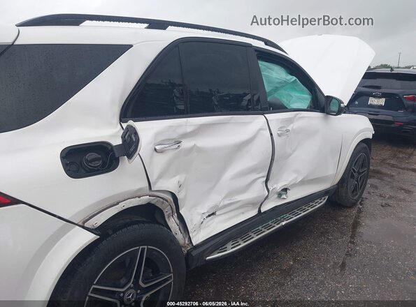4JGFB4KB5LA226166 2020 MERCEDES-BENZ GLE 350 White Widok z przodu