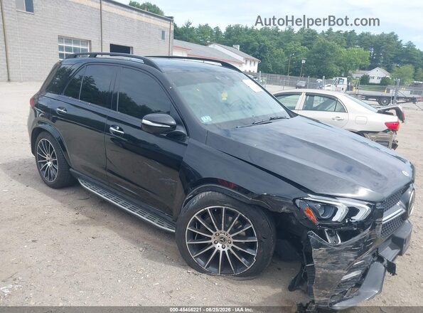 4JGFB4KB5MA449101 2021 MERCEDES-BENZ GLE 350 Black Դիմացի տեսք
