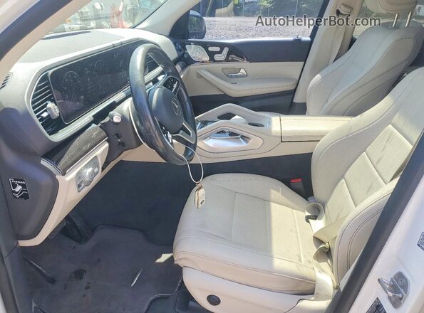 4JGFB4KB6LA045321 2020 MERCEDES-BENZ GLE White Вид салону спереду