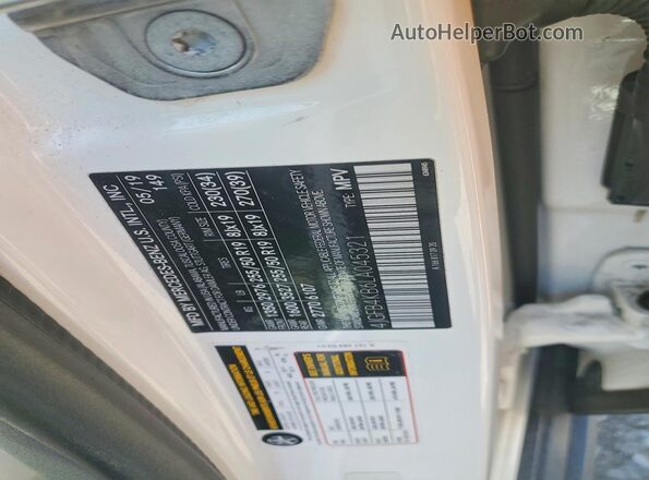 4JGFB4KB6LA045321 2020 MERCEDES-BENZ GLE White Вид наклейки з VIN-кодом