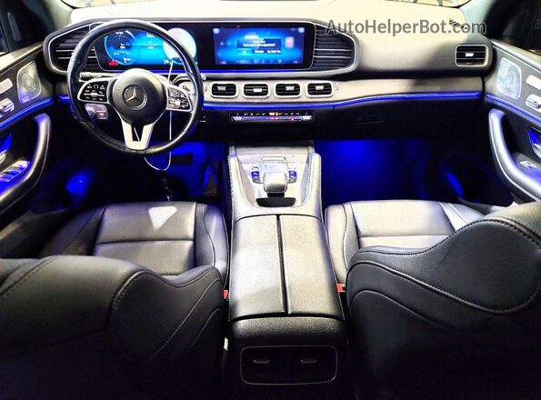 4JGFB4KB6LA087455 2020 MERCEDES-BENZ GLE Серебряный Вид панели приборов