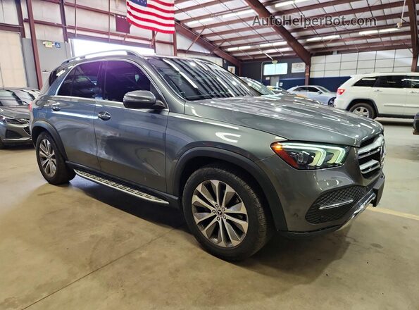 4JGFB4KB6LA087455 2020 MERCEDES-BENZ GLE Серебряный Передняя правая четверть