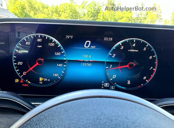 4JGFB4KB7LA078683 2020 MERCEDES-BENZ GLE White Вид панелі приладів