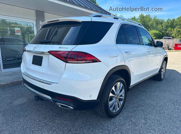 4JGFB4KB7LA078683 2020 MERCEDES-BENZ GLE White Передня права чверть