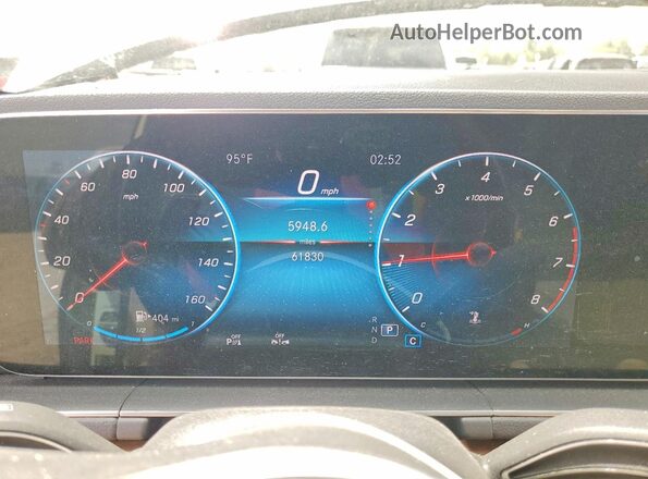 4JGFB4KB7LA104599 2020 MERCEDES-BENZ GLE White Սարքավորումների վահանակի տեսք