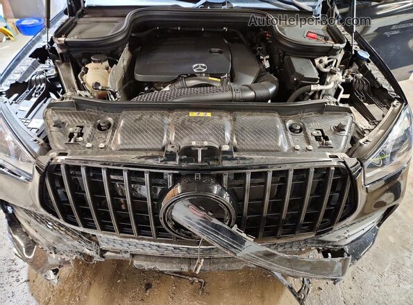 4JGFB4KB7MA370884 2021 MERCEDES-BENZ GLE Black Widok komory silnika