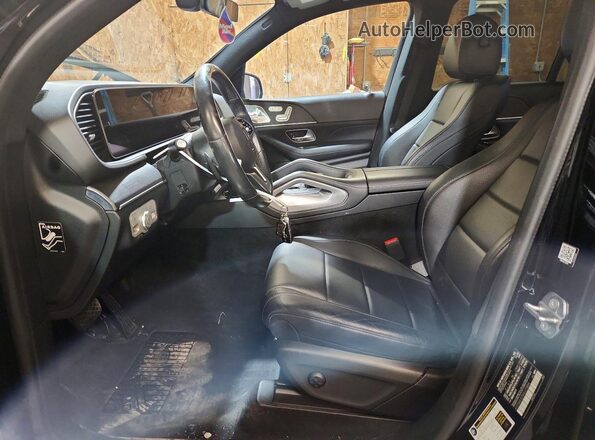 4JGFB4KB7MA370884 2021 MERCEDES-BENZ GLE Black Widok wnętrza z przodu