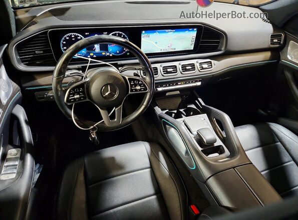 4JGFB4KB7MA370884 2021 MERCEDES-BENZ GLE Black Widok deski rozdzielczej