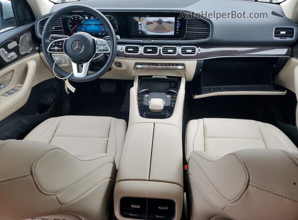4JGFB4KB7MA440271 2021 MERCEDES-BENZ GLE Silver წინა პანელის ხედი