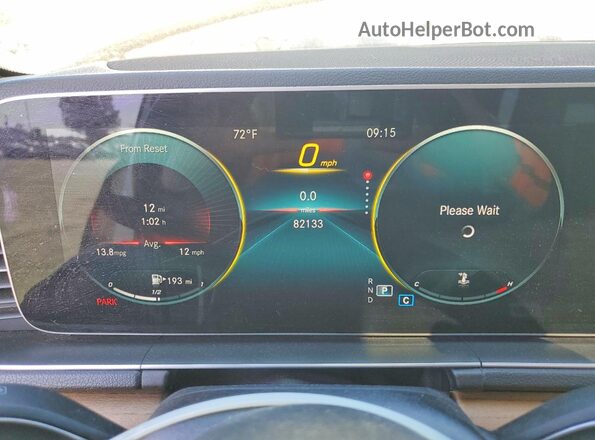 4JGFB4KB7MA499997 2021 MERCEDES-BENZ GLE Белый Вид щитка приборов