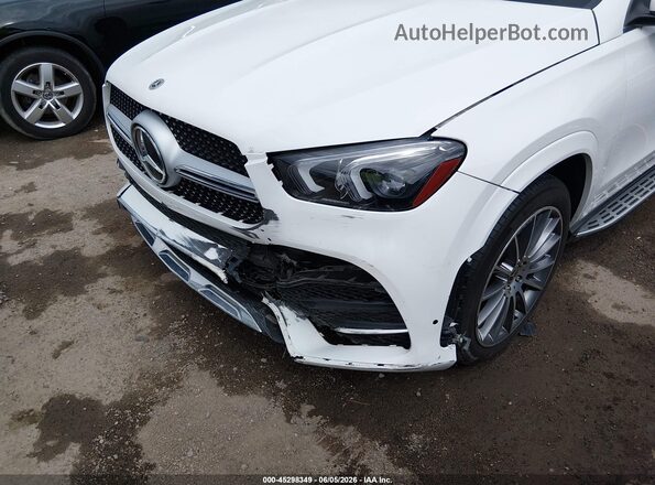 4JGFB4KB7MA577212 2021 MERCEDES-BENZ GLE 350 White Դիմացի տեսք