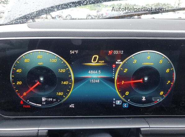 4JGFB4KB7NA759512 2022 MERCEDES-BENZ GLE Black Вид щитка приладів