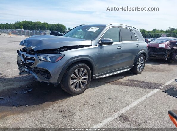 4JGFB4KB7PA955842 2023 MERCEDES-BENZ GLE 350 Серый Передняя левая четверть
