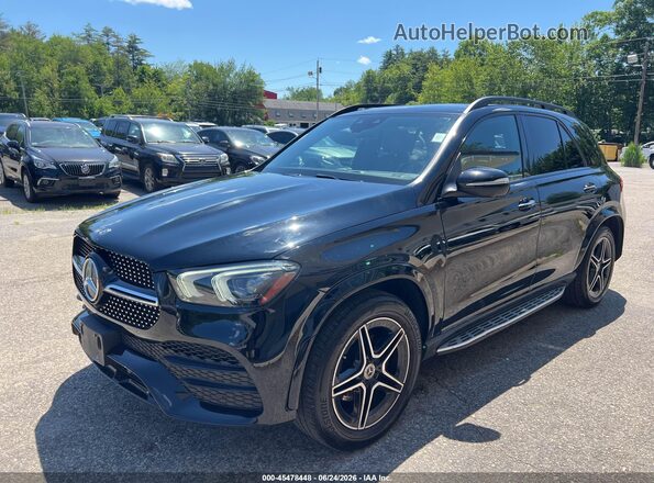 4JGFB4KB8LA058913 2020 MERCEDES-BENZ GLE 350 Black წინა მარცხენა ხედი სამი მეოთხედიდან