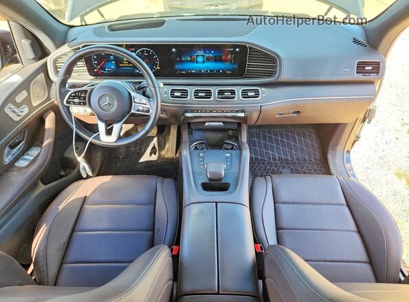 4JGFB4KB8NA595316 2022 MERCEDES-BENZ GLE Черный Вид панели приборов