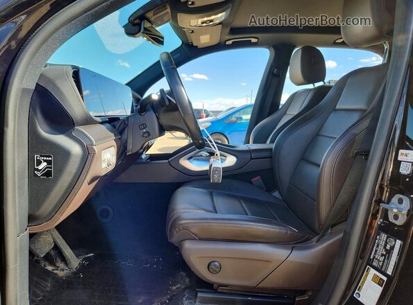 4JGFB4KB8NA595316 2022 MERCEDES-BENZ GLE Черный Вид салона спереди