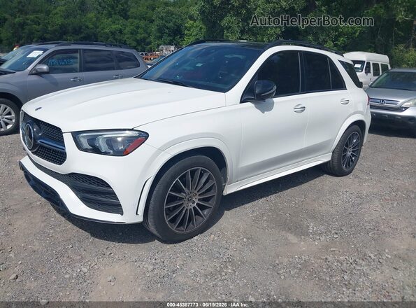 4JGFB4KB8PA883095 2023 MERCEDES-BENZ GLE 350 White Առջևի ձախ երեք քառորդ տեսարան