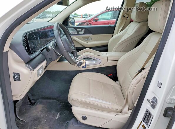 4JGFB4KB9LA013480 2020 MERCEDES-BENZ GLE White წინა სალონის ხედი