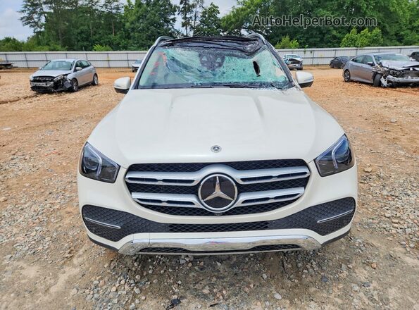 4JGFB4KB9MA493845 2021 MERCEDES-BENZ GLE Белый Вид спереди
