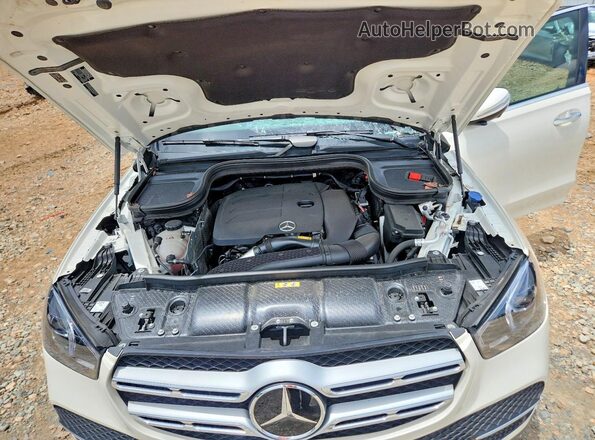 4JGFB4KB9MA493845 2021 MERCEDES-BENZ GLE Белый Вид подкапотного пространства