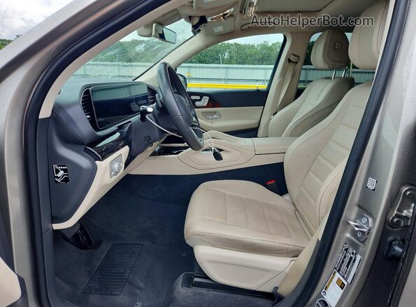 4JGFB4KBXLA062235 2020 MERCEDES-BENZ GLE Silver Вид салону спереду