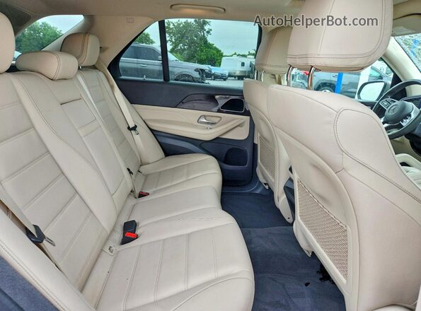 4JGFB4KBXLA062235 2020 MERCEDES-BENZ GLE Silver Вид задніх сидінь