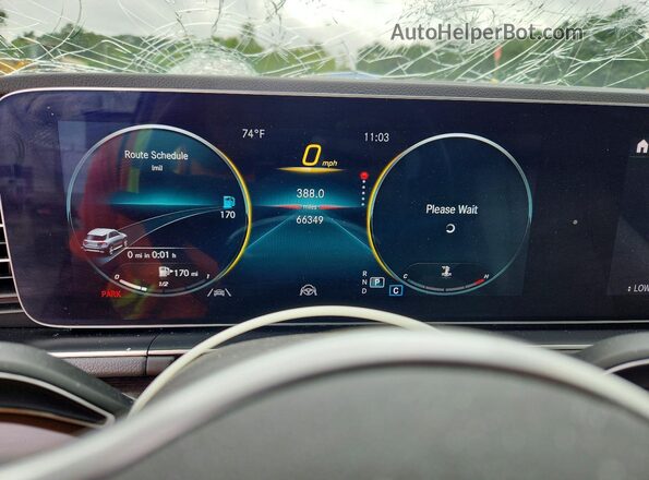 4JGFB4KBXLA062235 2020 MERCEDES-BENZ GLE Silver Вид щитка приладів