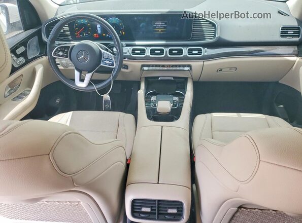 4JGFB4KBXLA087121 2020 MERCEDES-BENZ GLE White Առջևի վահանակի տեսք